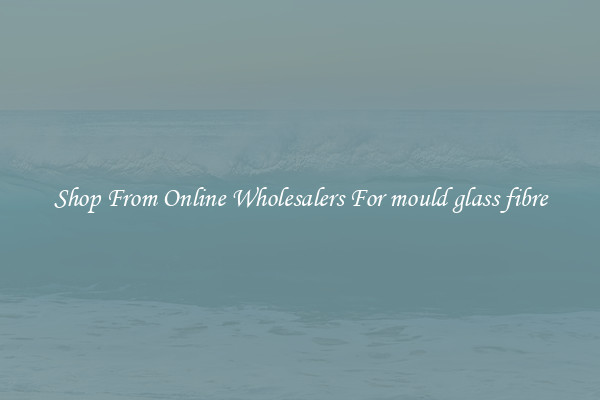 Shop From Online Wholesalers For mould glass fibre