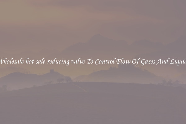 Wholesale hot sale reducing valve To Control Flow Of Gases And Liquids