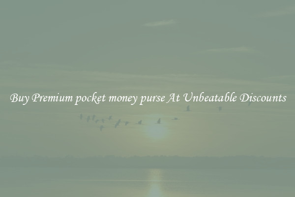 Buy Premium pocket money purse At Unbeatable Discounts