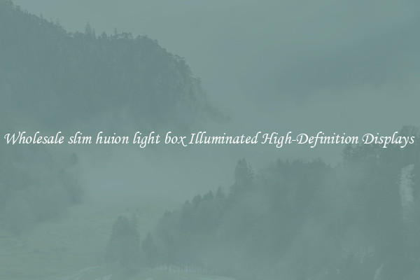 Wholesale slim huion light box Illuminated High-Definition Displays 